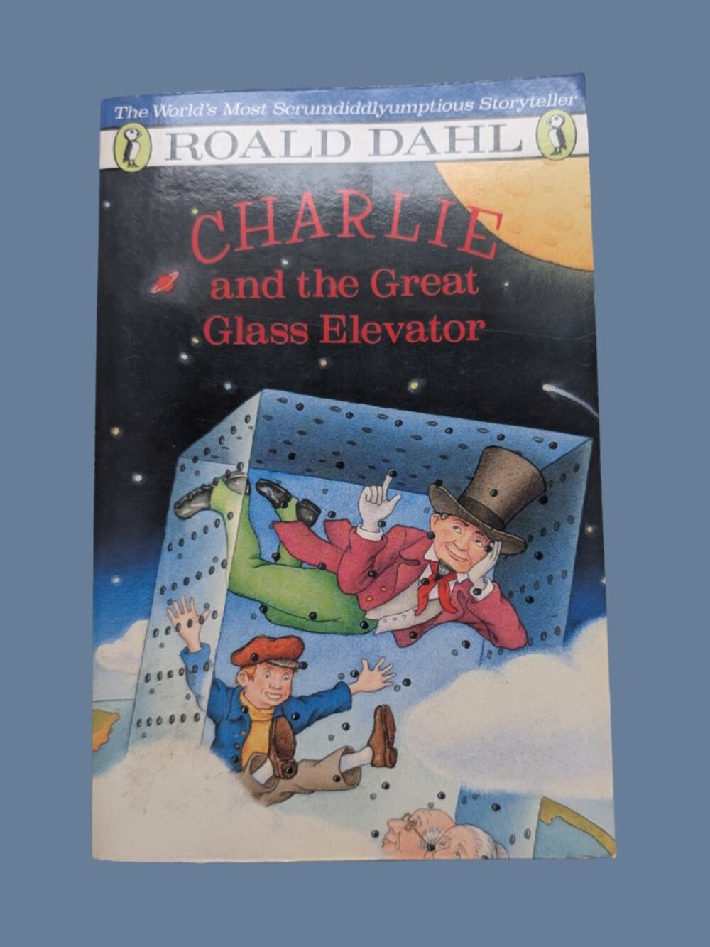 10/$25 Vintage 1980s Charlie and the Great Glass Elevator by Roald Dahl